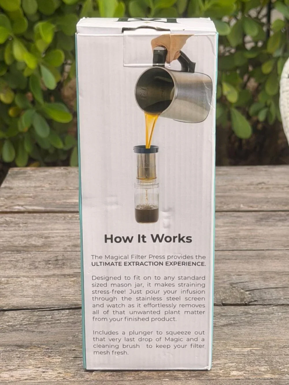 Magical Butter Filter Press Strainer Kit for Infusions Mess-Free System UNUSED